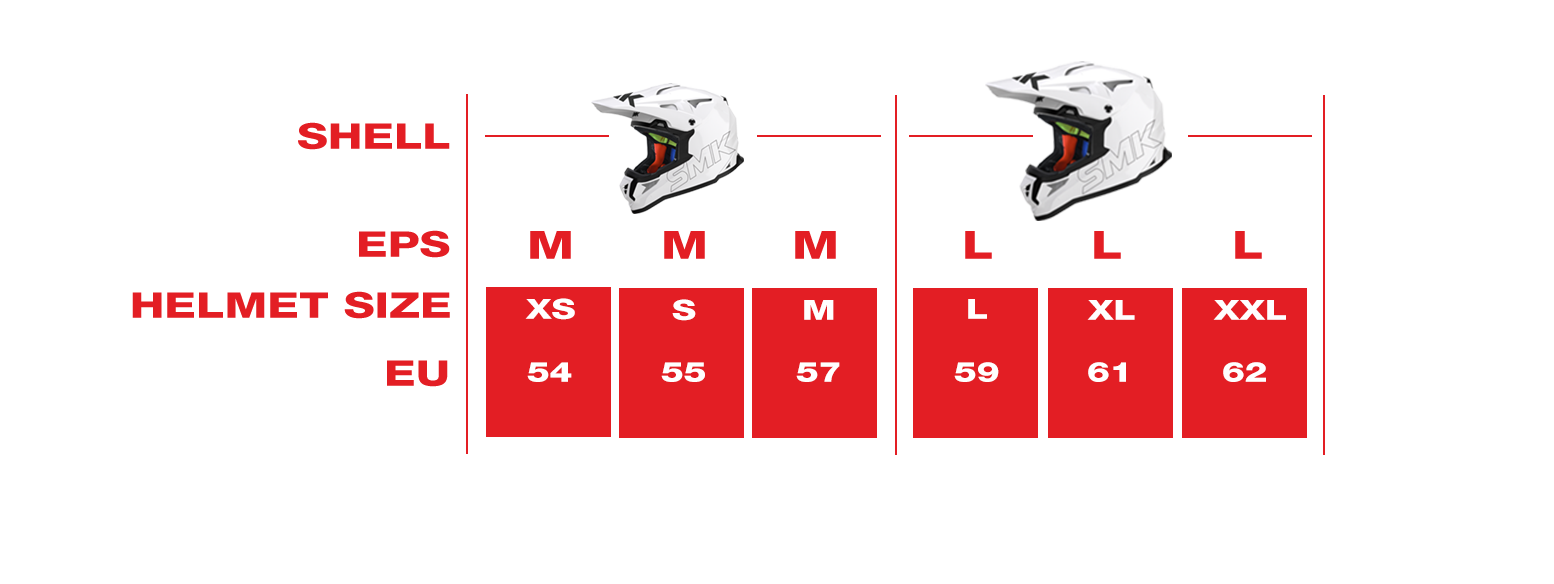 ALLTERRA X-ACES-Size-Chart