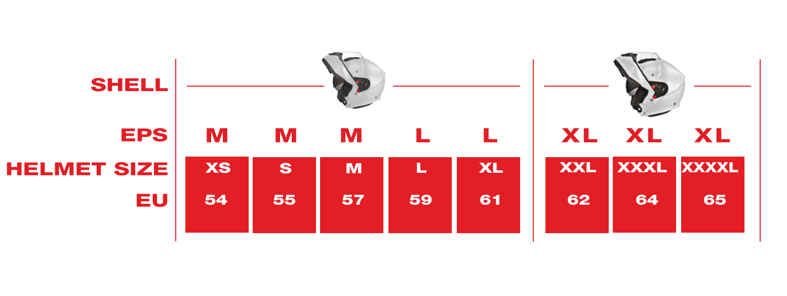 GULLWING SUPERTOUR-Size-Chart